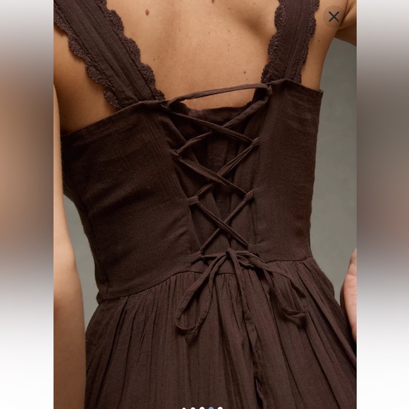 AE Sweetheart Corset Midi Dress - Picture 5 of 10